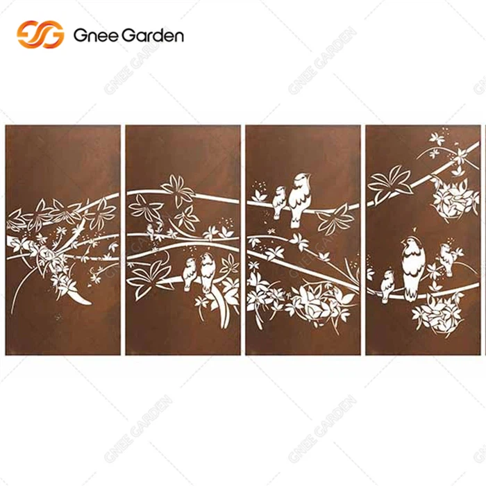 a corten steel screen 4 a corten steel screen 4