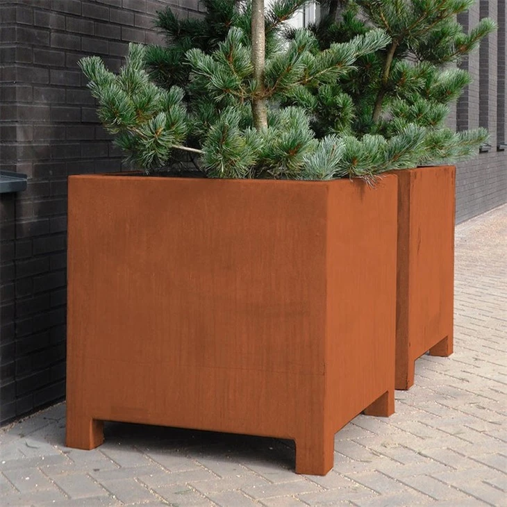 High Quality Rusty Garden Flowerpots