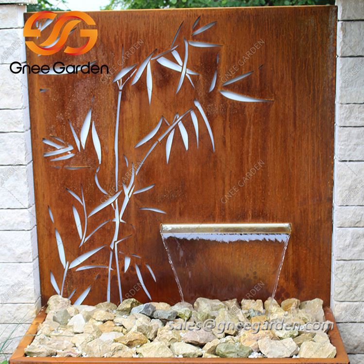 Đặc điểm máng nước bằng thép Corten