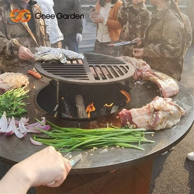 Bếp nướng bbq Corten Steel có phù hợp với cắm trại không?