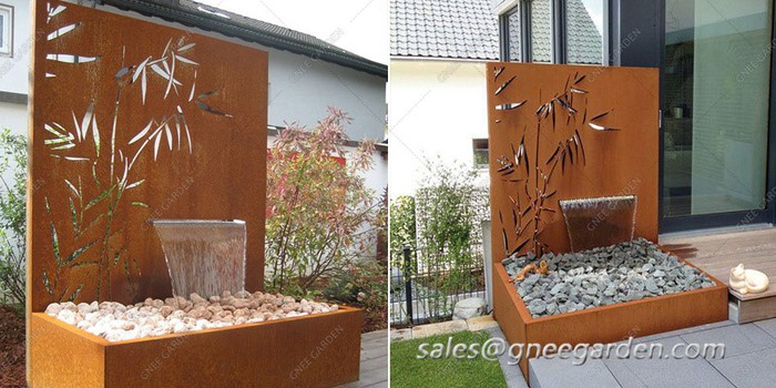 corten waterfall corten waterfall