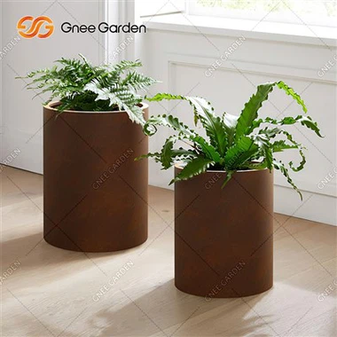 Người trồng cây nhỏ bằng thép Corten Corten